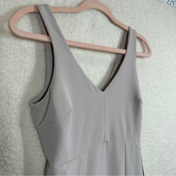 Show Me Your MuMu lIGHT Purple Sleeveless V-Neck Sheath Maxi‎ Dress XXS - Picture 4 of 14